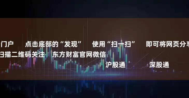 在线股票配资门户 点击底部的“发现” 使用“扫一扫” 即可将网页分享至朋友圈 扫描二维码关注 东方财富官网微信 沪股通 深股通